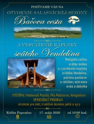 SIEDMA VEĽKONOČNÁ NEDEĽA POŽEHNANIE KOSTOLA SV. VENDELÍNA 17. máj 2026